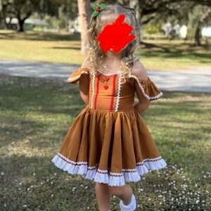 Lu and ro gingerbread dress